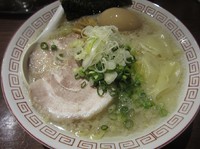 「限定　俺の背脂。＋俺のトッピング。（８５０円）」@スタミナラーメン 馬しゃ屋の写真