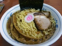 「中華そば　大盛り」@中華そば ついてる中山の写真