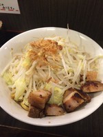 「汁なし（中）¥680」@らーめん破顔おおびるの写真