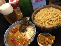 「かれあつ(大)　裏Ver.＋ビール」@狼煙 〜NOROSHI〜の写真