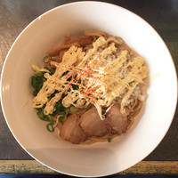 「マヨ油そば」@俺とあぶら 水道橋本店 給油所の写真