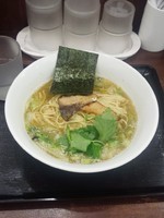 「【限定】アラ炊き塩煮干しラーメン」@ラーメン愉悦処 似星の写真
