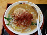 「味噌ラーメン」@ラーメン 横綱 久御山店の写真