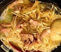 「ねぎらーめん味玉いり」@ら〜めん村田屋の写真