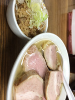 「塩ちゃーしゅー麺」@くじら食堂の写真