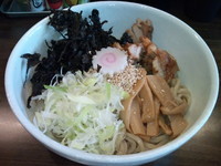 「まぜそば(中盛)」@三竹製麺所の写真