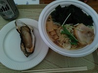 「大船渡秋刀魚出しラーメン」@東京ラーメンショー2014の写真