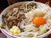 「夏限定 龍郎のまぜそば」@つけめん・豚そば 活龍 牛久店の写真