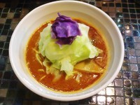 「海老リッチらーめん(780円)+バジルご飯(150円)」@らーめん 五ノ神製作所の写真