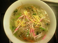 「ちゃんぽんめん（手打ち） 680円」@三松会館の写真