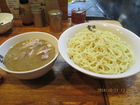 「半肉入りつけそば　￥750　大盛　￥100」@麺 髙はしの写真