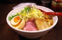 「ネギみそかラーメン+味玉　850円」@8823製麺の写真