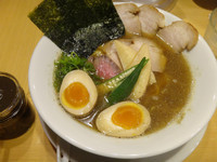 「特製煮干醤油SOBA」@銀座 篝の写真