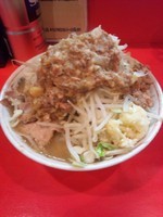 「小ラーメン（ヤサイニンニクアブラ）」@ラーメン二郎 府中店の写真