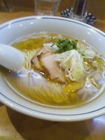 「塩煮干そば　650円」@柴崎亭の写真