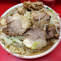 「ぶたダブル大ラーメン 850円」@ラーメン二郎 三田本店の写真