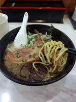 「こってり豚そば730円」@らぁめん雅知の写真