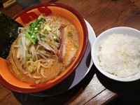 「濃厚味噌」@旭川味噌ラーメン ばんから 池袋西口店の写真