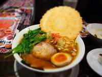 「海老豚骨らーめん 850円」@どでかっちゃん 木更津店の写真