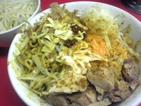 「汁なし（中）￥800・カレー変更￥100」@びんびん豚の写真