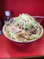 「大ブタダブル＋ヤサイ・アブラ」@ラーメン二郎 三田本店の写真