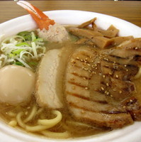 「とみ田 × 一燈　渡り蟹の白湯そば 830円 + α」@東京ラーメンショー2014の写真