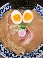 「豚骨魚介 東京駅らー麺(1,000円)」@東京駅 斑鳩の写真