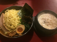 「豚つけ  塩  オープン記念クーポンで550円」@麺屋よこくらの写真