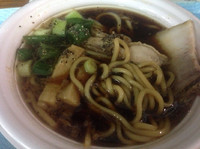 「極太なにわ中華そば」@東京ラーメンショー2014の写真