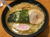 「こってり醤油ラーメン  クーポンで500円」@佐野青竹手打ちラーメン いしかりの写真