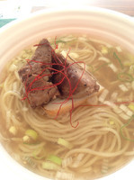 「伊達の炙り牛タンネギ塩そば」@東京ラーメンショー2014の写真