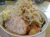 「小ラーメン(麺200g・野菜増し・生姜・アブラ)700円」@らーめん いち大の写真