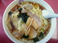 「ワンタンメン 710円」@中華 五十番の写真