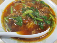 「スタミナ牛筋そば　「780円」」@ファミリー中華たんぽぽの写真