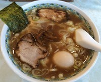 「ワンタンメン＋熟玉（￥920＋￥60）」@拉麺屋 日昇亭の写真