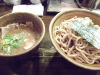 「ベジポタつけ麺肉入り(1000円)」@つけ麺 えん寺 吉祥寺総本店の写真