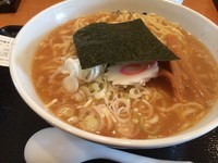 「にぼしラーメン 太麺 大盛」@名代にぼしラーメン時代屋 保谷駅前店の写真