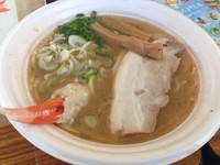 「渡り蟹の白湯（＋カニ爪団子）」@東京ラーメンショー2014の写真