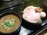 「煮干つけそば」@麺匠 我家の写真