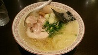 「【限定】俺の背脂+トッピング　850円」@スタミナラーメン 馬しゃ屋の写真