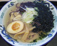 「磯のりあさり塩ラーメン　７８０円」@らーめん 波市の写真