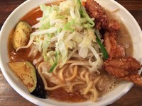 「ピリ辛あんかけ拉麺　￥780」@旨辛ラーメン 表裏の写真