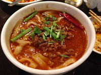 「麻辣刀削麺」@西安料理 刀削麺・火鍋 XI’AN 新宿西口店の写真