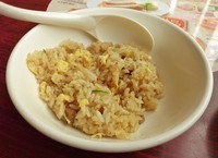 「半チャーハン＋餃子セット \475」@バーミヤン 浅草かっぱ橋店の写真