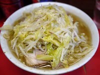 「小 ヤサイ＋カラメ＋ニンニク」@ラーメン二郎 三田本店の写真