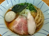 「生揚げ醤油そば 730円　+味玉」@麺屋 むじゃきの写真