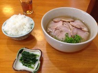 「チャーシューメン 餃子 ライス」@ラーメンはるちゃんの写真