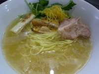 「【限定】鴨と軍鶏の塩ラーメン　フォアグラ付き」@ラーメン愉悦処 似星の写真