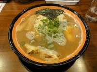 「豚骨らーめん」@つけ麺マン 関大前店の写真