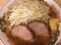 「らーめん（中）＋ニンニク」@肉汁らーめん 公 kimiの写真